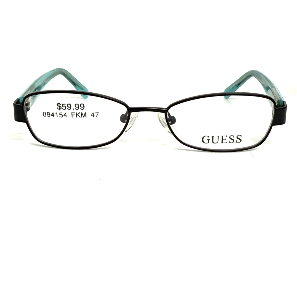 Guess Kids Eyeglasses Frames GU9092 BLK Black‎ Blue Full Rim 47-16-130 H19296